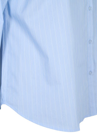 FLASH - kritstrecksrandig skjorta, Light Blue Stripe, Packshot image number 3