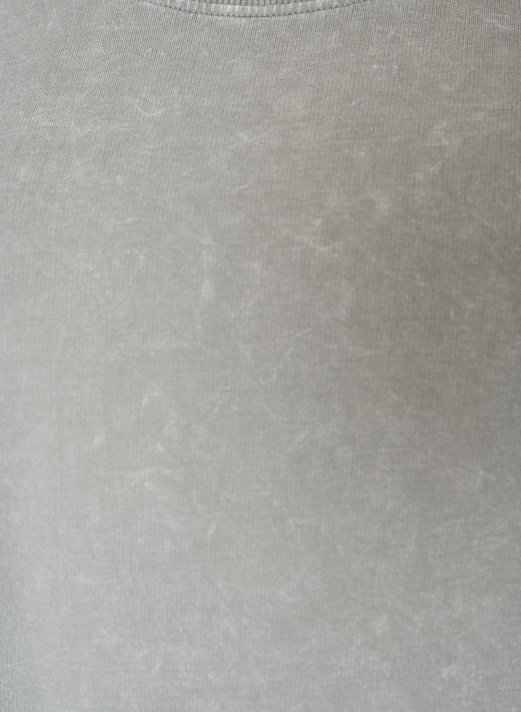 ZizziL&ouml;s t-shirtkl&auml;nning med spetskant, Gr&aring;, Packshot image number 2