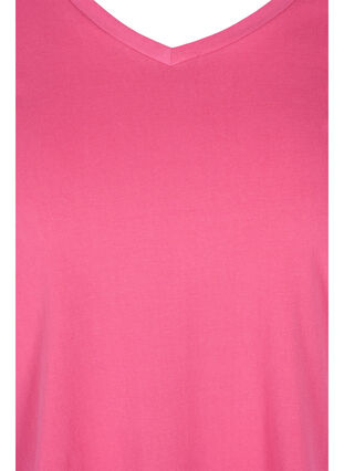 Basis t-shirt, Fandango Pink, Packshot image number 2