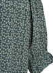 Skjortblus med halvl&aring;nga &auml;rmar, Gr&ouml;n, Packshot image number 3