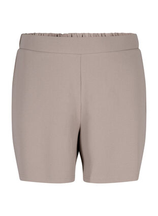 FLASH - Löst sittande shorts med fickor, Driftwood, Packshot image number 0