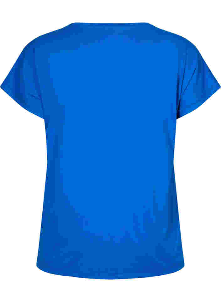 Kortärmad t-shirt för träning, Lapis Blue, Packshot image number 1