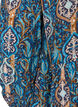 Blus med paisleym&ouml;nster och spetsdetalj, Bl&aring;, Packshot image number 3