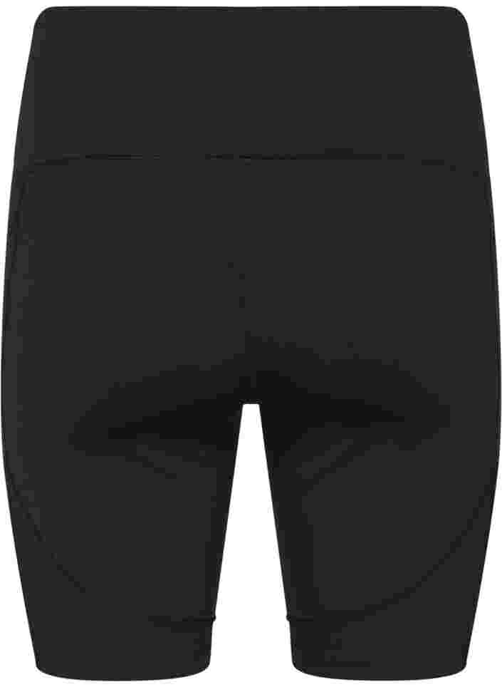 Träningsshorts med ficka, Black, Packshot image number 1