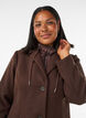 Kappa med avtagbar vadderad insats, Brun, Model image number 3