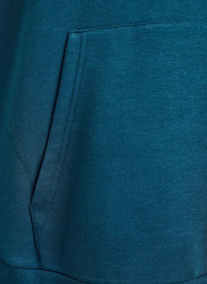 Huvtr&ouml;ja med broderat motiv framtill, Gr&ouml;n, Packshot image number 3