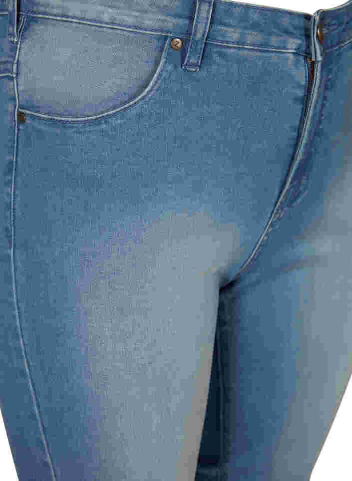 Slim fit Emily capri-jeans, Light blue denim, Packshot image number 2