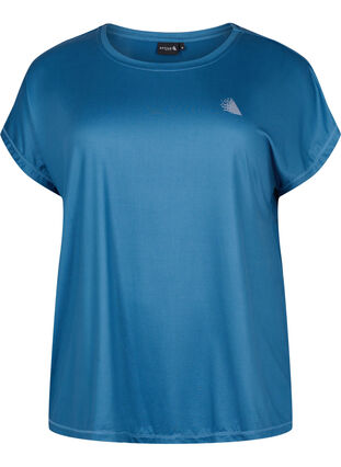 Kortärmad t-shirt för träning, Blue Wing Teal, Packshot image number 0