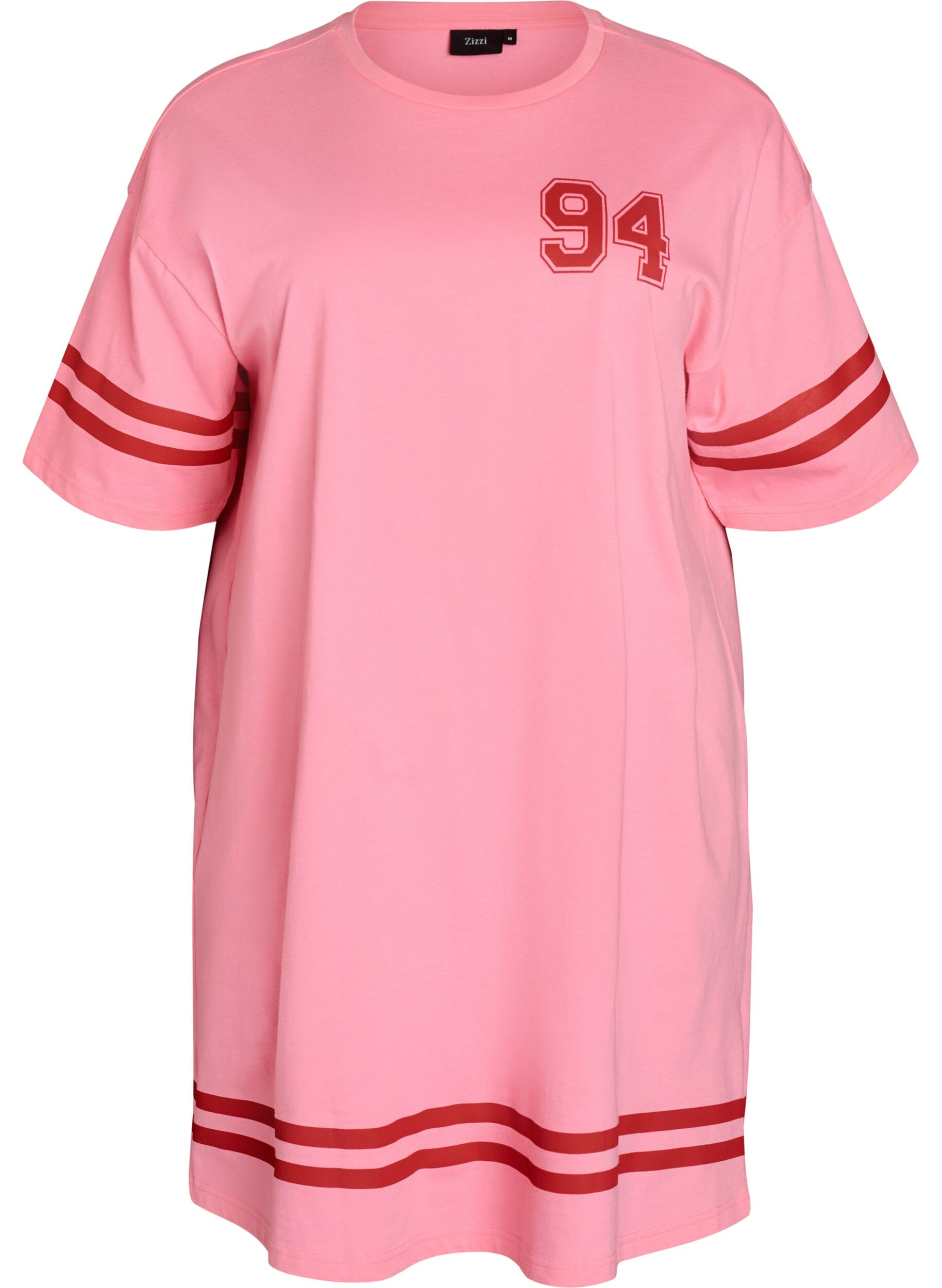 Kort t-shirtkl&auml;nning med sportiga detaljer