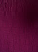 Blus med struktur och 3/4-&auml;rmar, Lila, Packshot image number 2