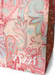 Shoppingv&auml;ska med dragkedja, Rosa, Packshot image number 2
