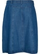 A-linjeformad jeanskjol med v&aring;gig knappsl&aring;, Bl&aring;, Packshot image number 1