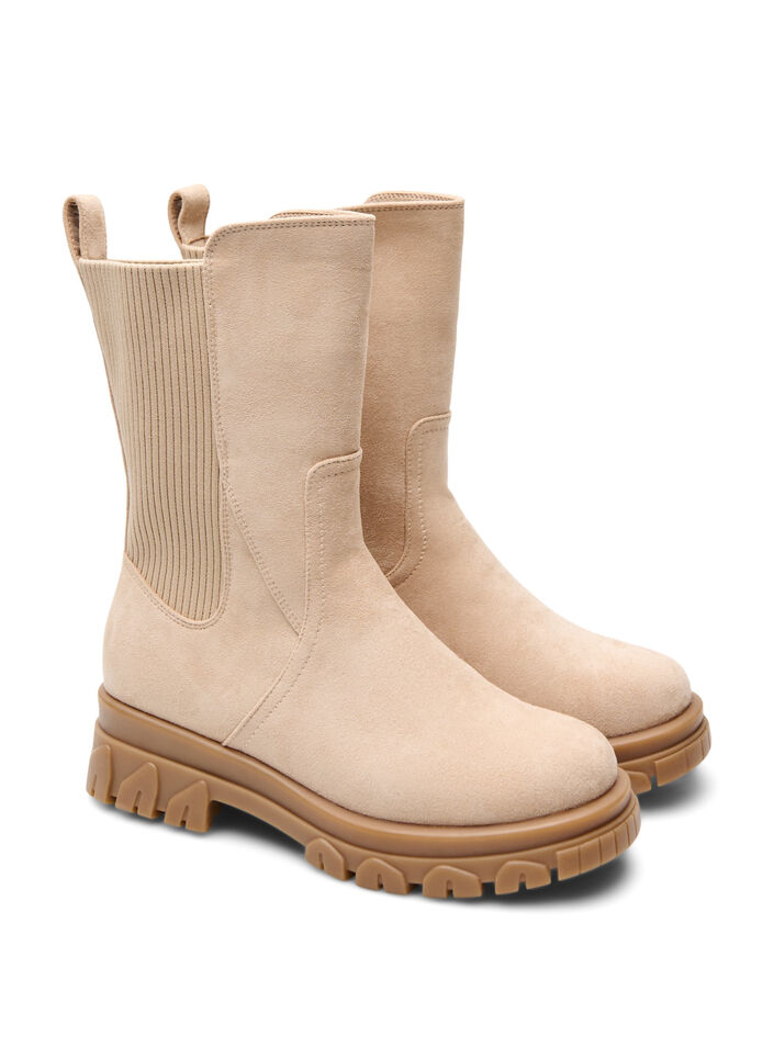 Chunky k&auml;nga i mockaimitation, Beige, Packshot image number 1
