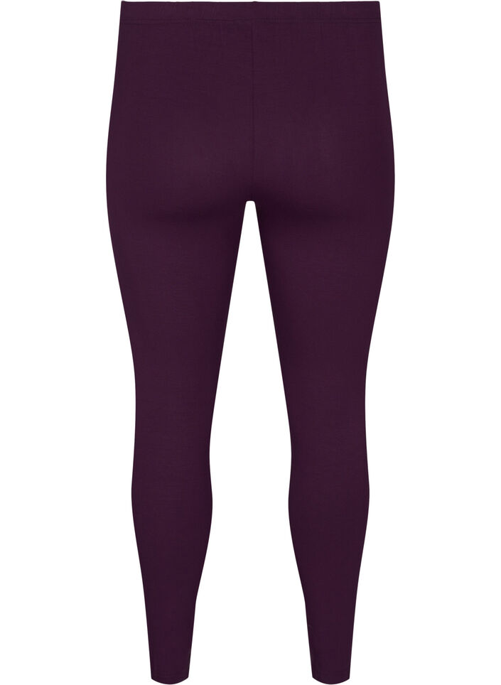 Basic leggings i viskos, Lila, Packshot image number 1