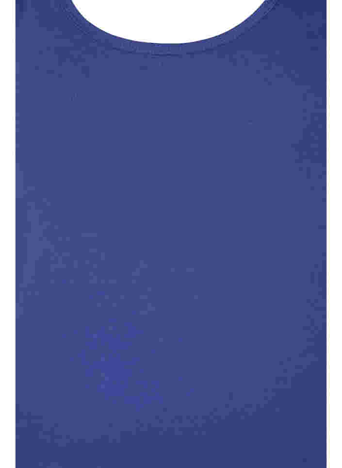 Enfärgat baslinne i bomull, Deep Cobalt, Packshot image number 2