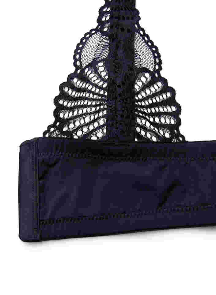 Bh ryggdel med spets, Black Lace 2, Packshot image number 1