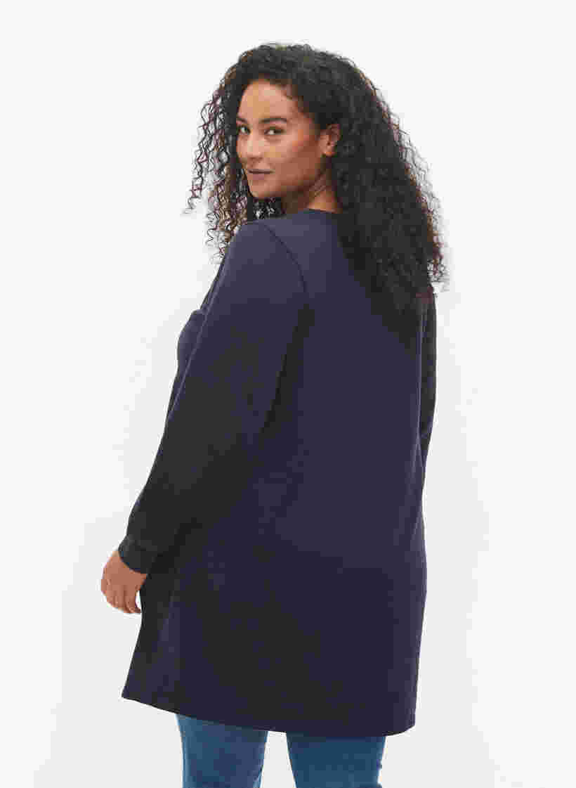Sweatshirtklänning med julmotiv, Night Sky Jingle, Model image number 1