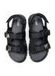 Sandal med bred passform, Svart, Packshot image number 1
