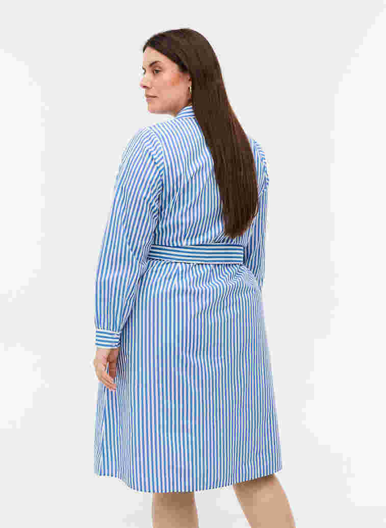 Randig skjortklänning i bomull, Regatta, Model image number 1