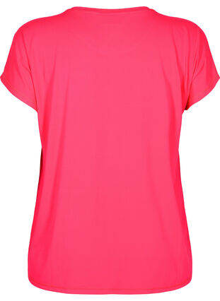 Kortärmad t-shirt för träning, Neon Diva Pink, Packshot image number 1