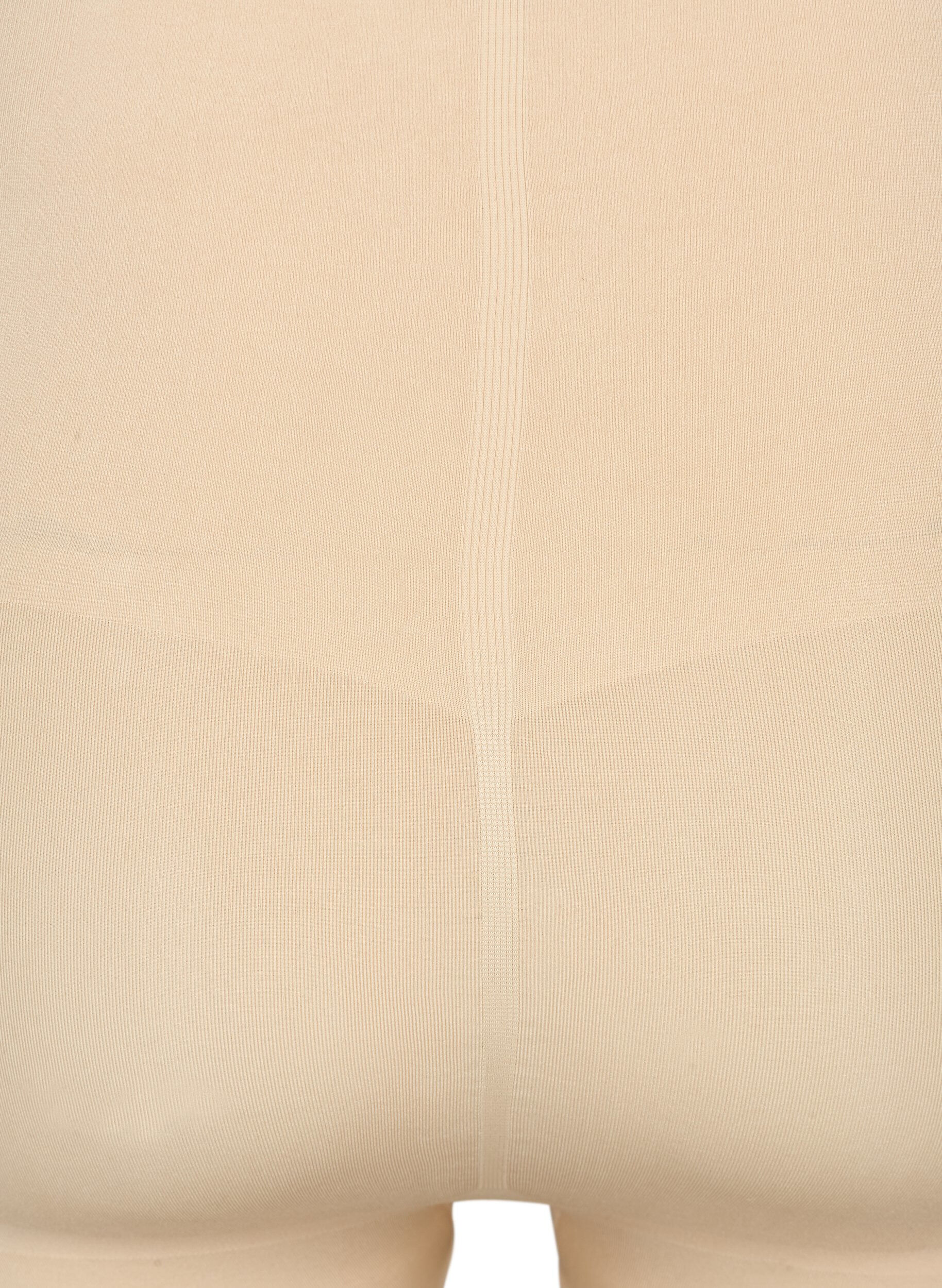 Zizzi Shapewear shorts med h&ouml;gmidja, Beige, Packshot image number 3