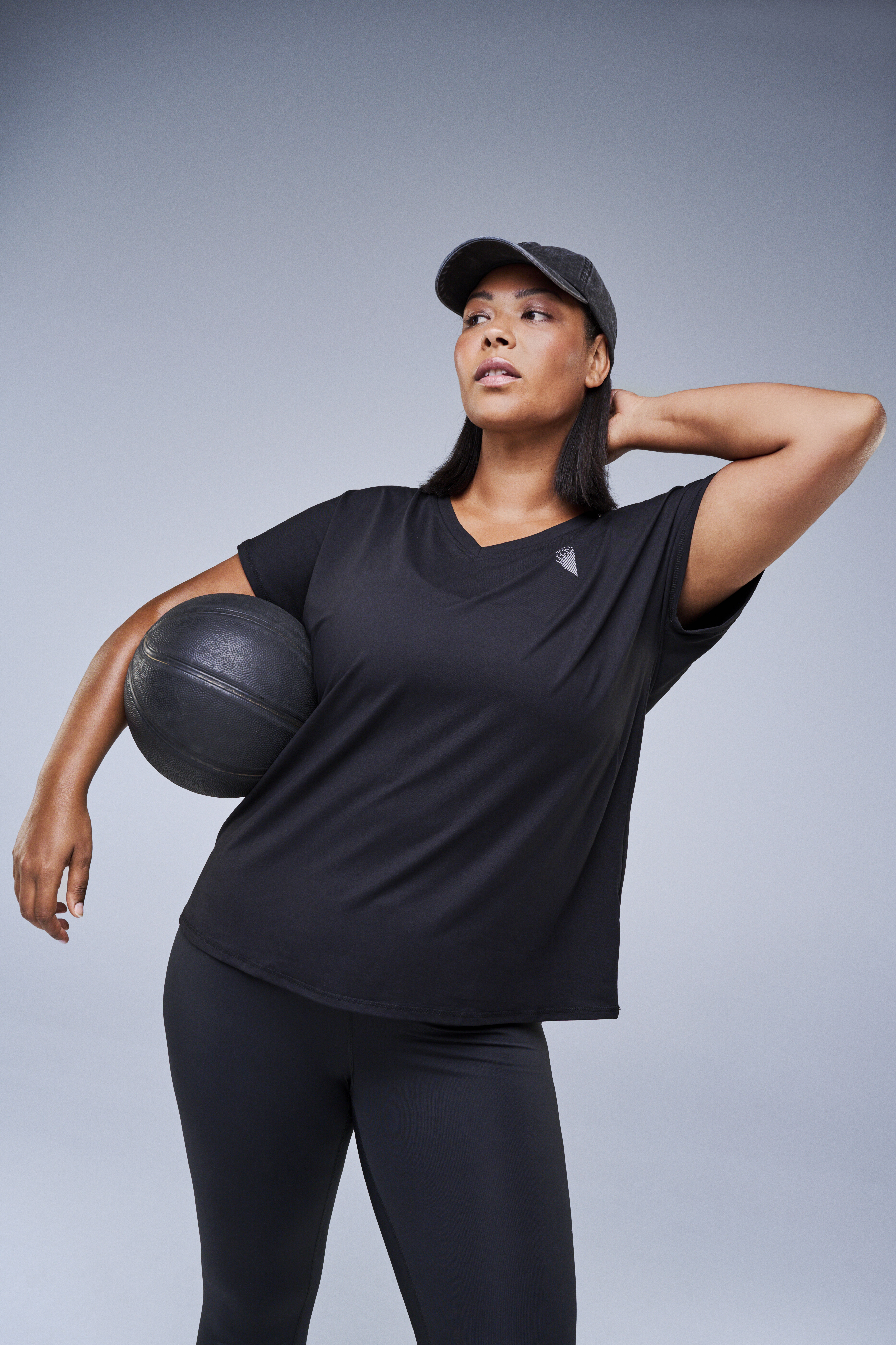 Zizzi Sport-T-shirt, , Model