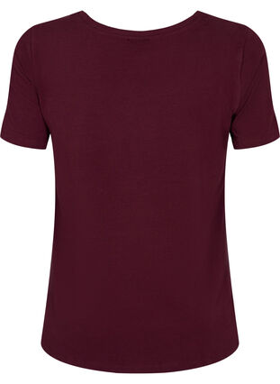 Enfärgad t-shirt i bomull, Winetasting, Packshot image number 1