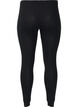 Viskosleggings med strass, Black, Packshot image number 1