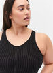 Seamless bh med glitter, Black w. Lurex, Model image number 2