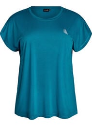 Enf&auml;rgad tr&auml;nings-T-shirt, Gr&ouml;n