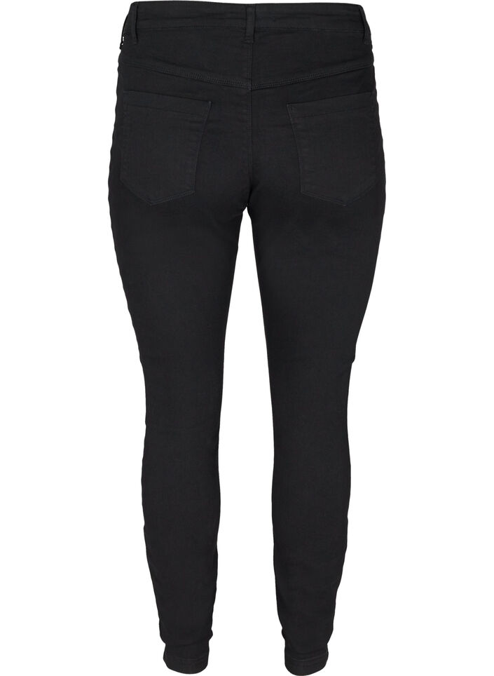 Jeggings i bomullsmix, Black, Packshot image number 1