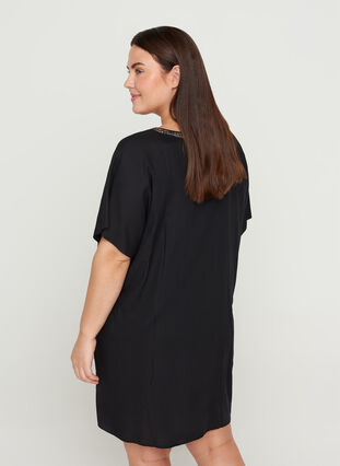 Strandklänning, Black, Model image number 1