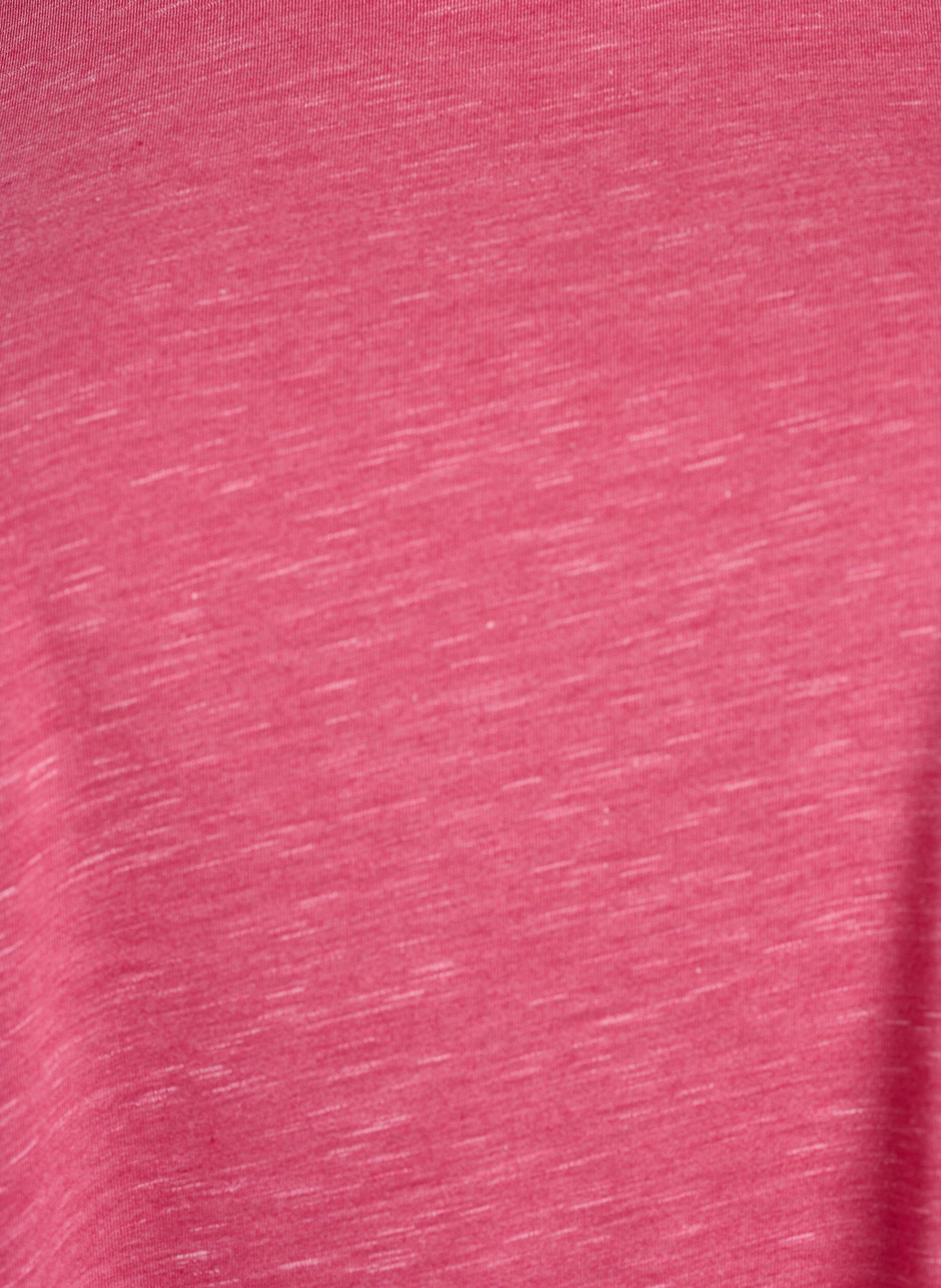 Zizzi L&ouml;s tr&auml;ningst-shirt med korta &auml;rmar, Rosa, Packshot image number 2