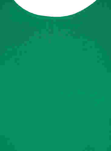 Topp med korta ärmar och rund halsringning, Jolly Green, Packshot image number 2