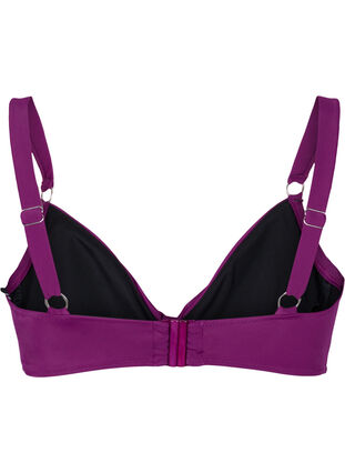 Bikiniöverdel, Dark Purple, Packshot image number 1