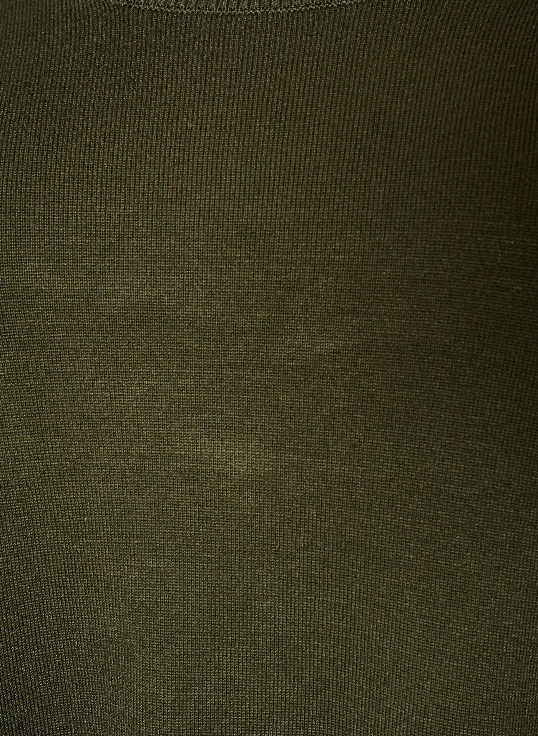 ZizziStickad blus med knappar i sidan, Gr&ouml;n, Packshot image number 2