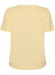 T-shirt med tryck, Gul, Packshot image number 1