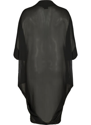Kimono med 3/4 ärmar och pärlor, Black, Packshot image number 1