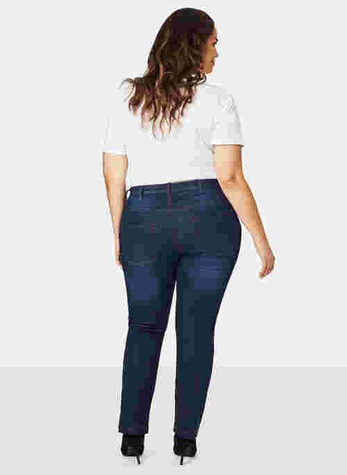 Slim fit Emily jeans med normalhög midja