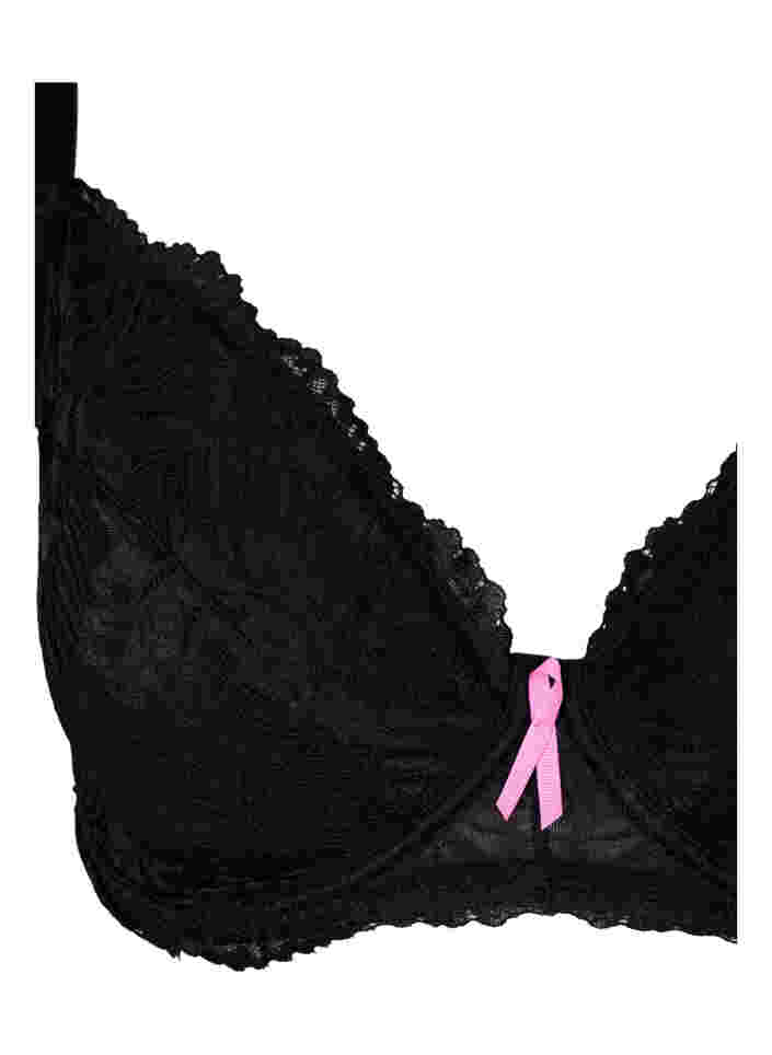 Support the breasts – Emma bygel-bh för bröstprotes, Black, Packshot image number 2