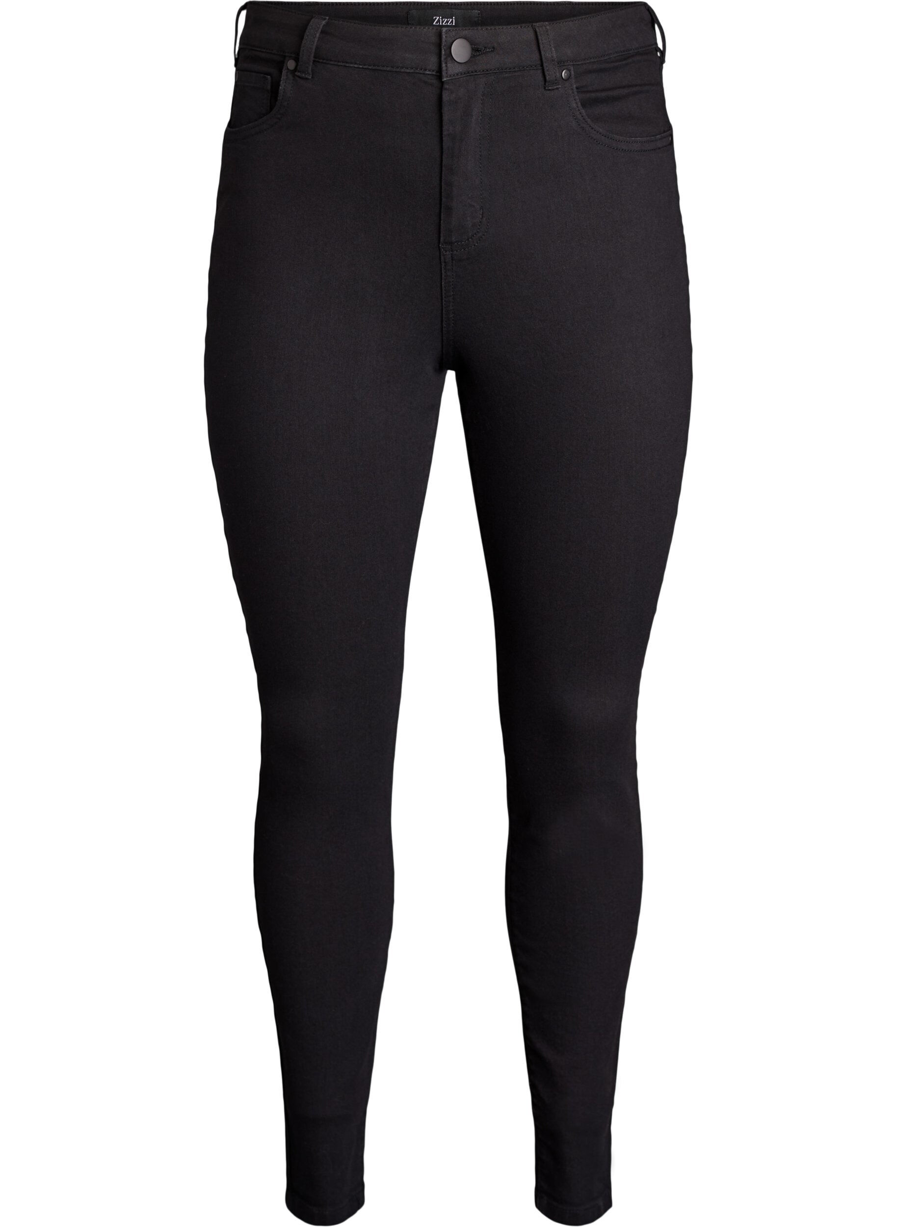 Amy jeans med h&ouml;g midja och supersmal passform