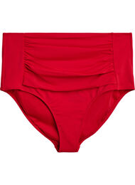 Bikinitrosor med h&ouml;g midja, R&ouml;d