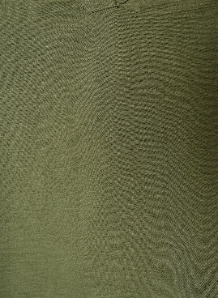 Blus med 3/4-&auml;rm, Gr&ouml;n, Packshot image number 2