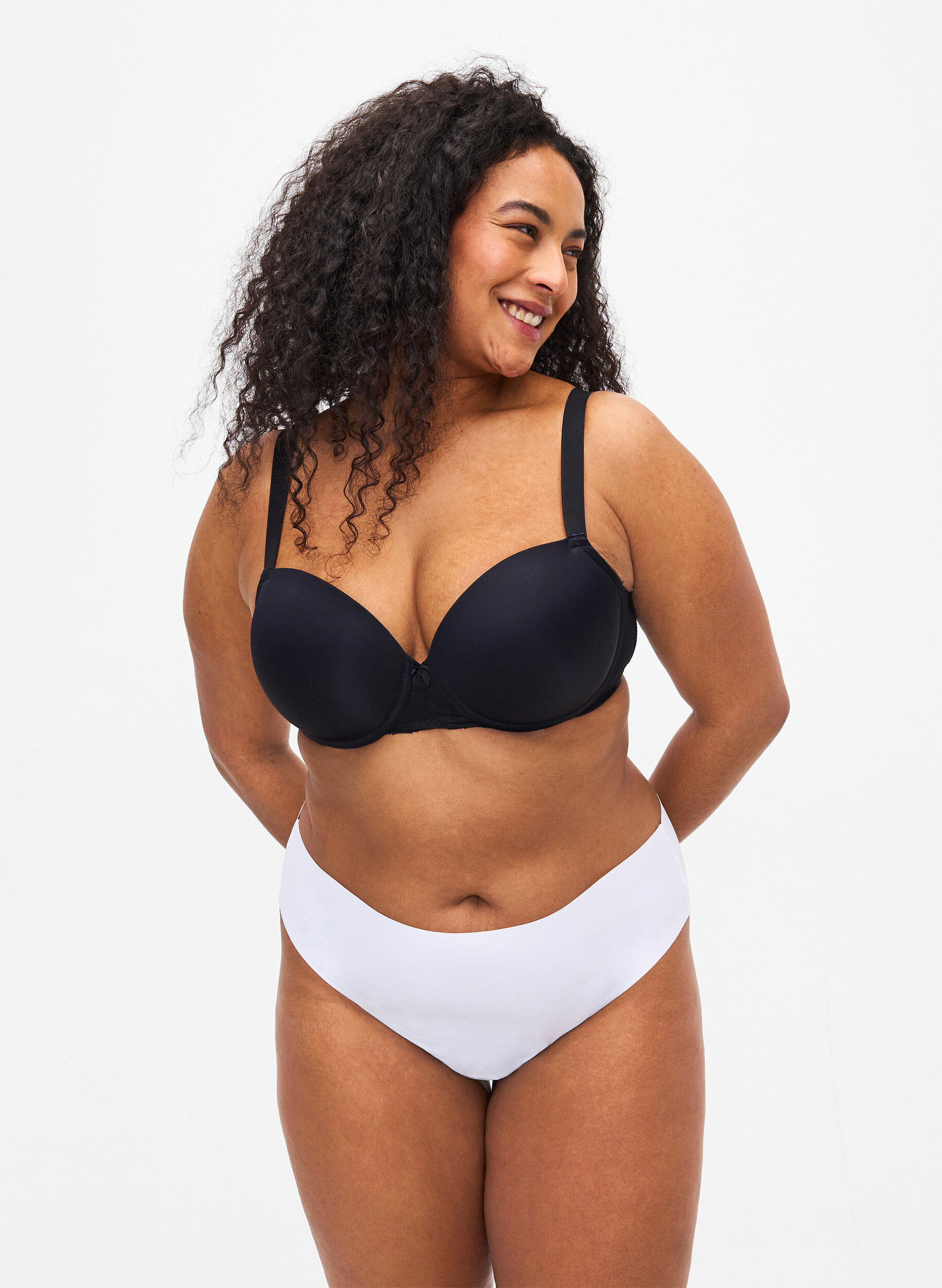 1-pack invisible g-string, Vit, Model