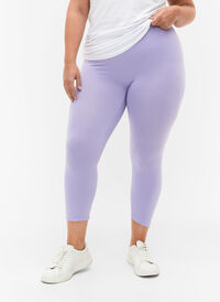 3/4 bas-leggings, Lavender, Model