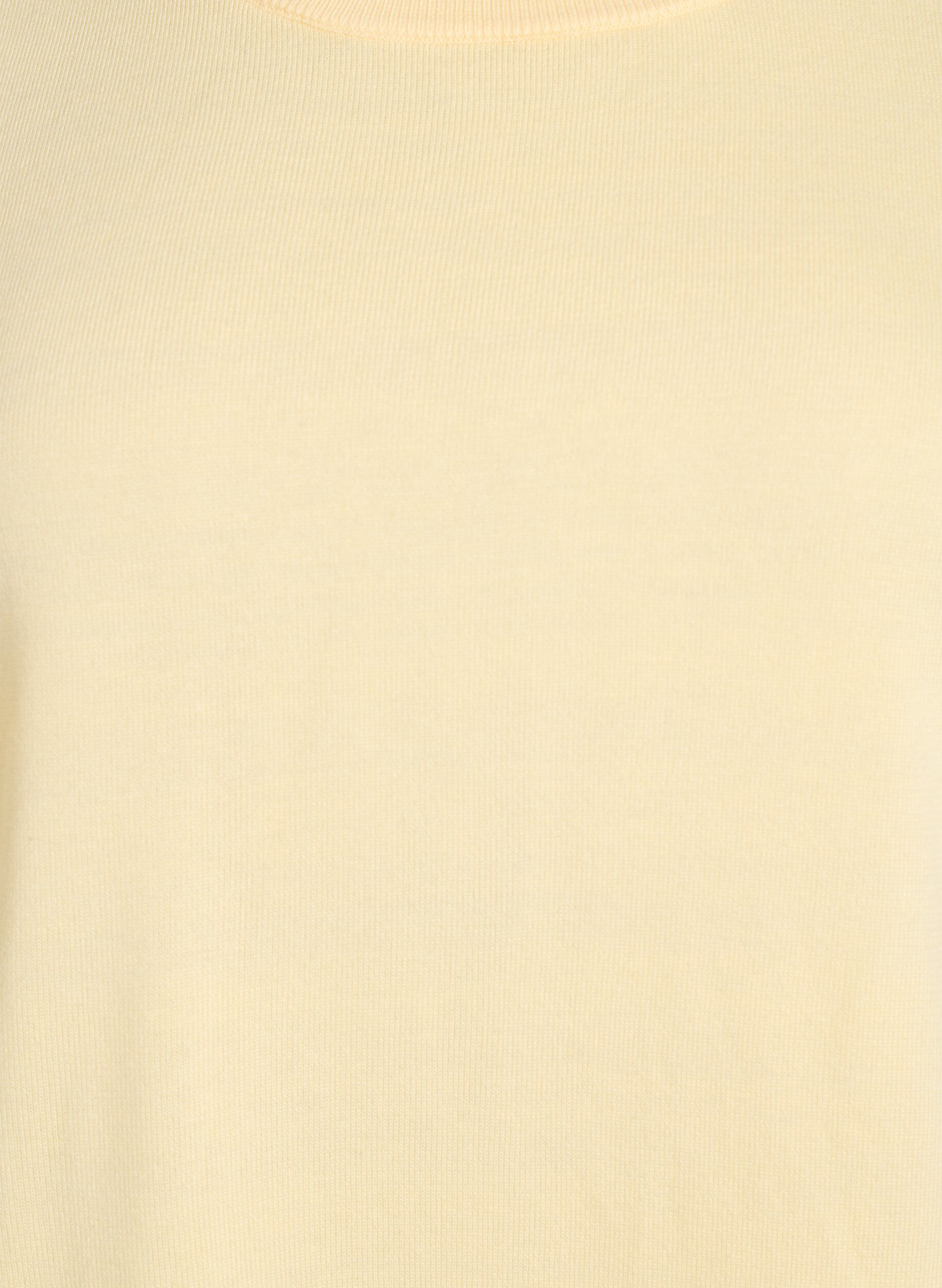 Zizzi FLASH - Finstickad blus med korta &auml;rmar, Gul, Packshot image number 2