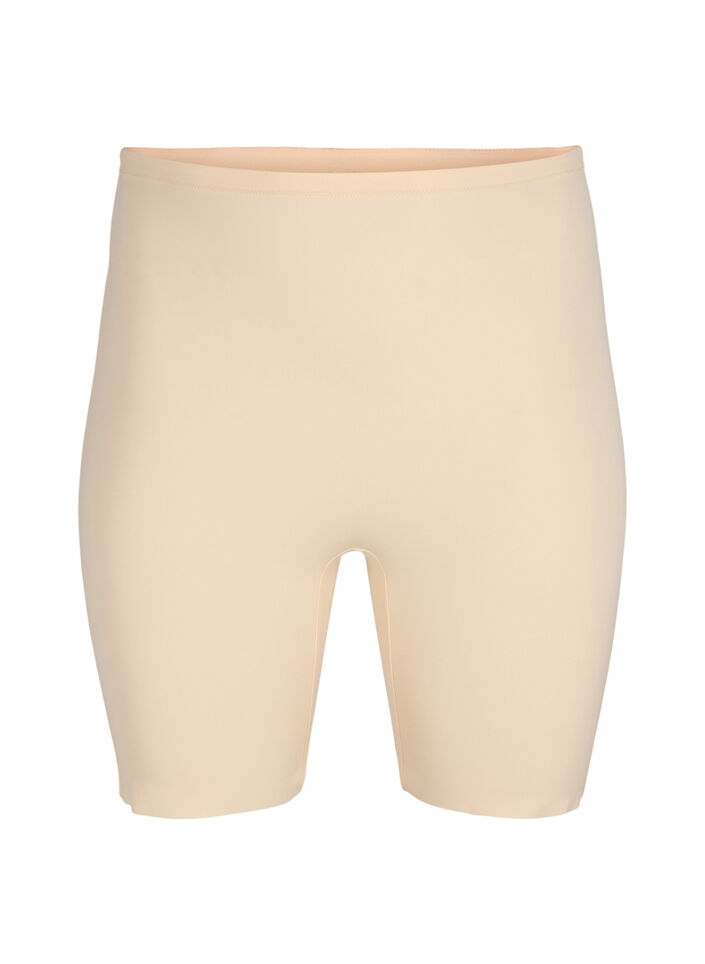 Light shapewearshorts med h&ouml;g midja, Beige, Packshot image number 0