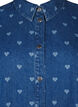 Denimskjorta med hjärtan, L. Blue D. W. Heart, Packshot image number 2