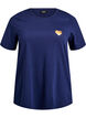 T-shirt med tryck, Bl&aring;, Packshot image number 0