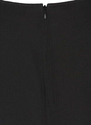 Blus med korta ärmar, Black, Packshot image number 3